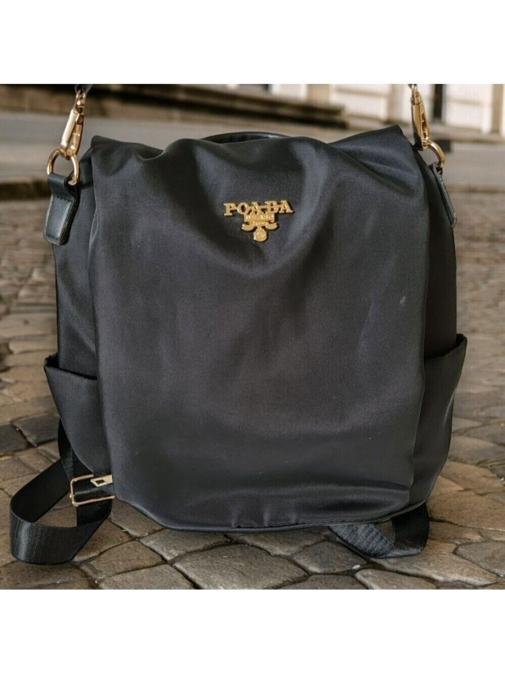 POABA Anti Theft Backpack - Black